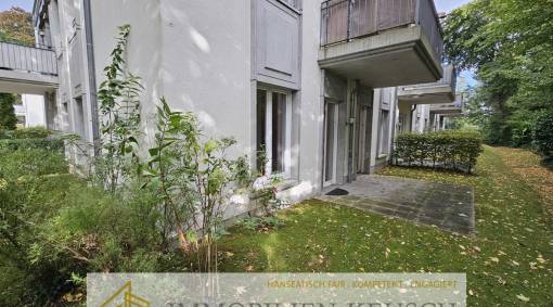 Preis deutlich gesenkt ! Seltenheit im Erdgeschoss - barrierefreie 2-Zimmerwohnung in Achims begehrter An/Lage