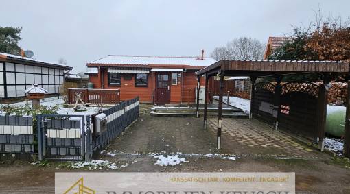 Haus am SEE! 3-Zimmer-Ferienhaus oder Erstwohnsitz am Otterstedter See auf EIGENLAND mit großem Grundstück