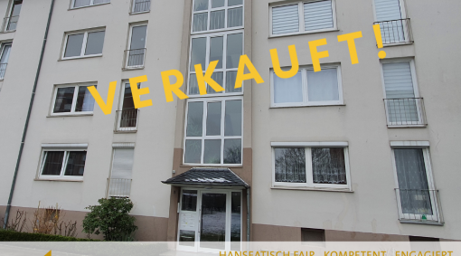 Verkauft***Gut geschnittene 3 Zimmer Wohnung mit Balkon und schönem Ausblick - günstiger als Mieten