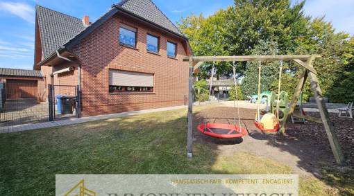 2 FHaus + Einliegerwohnung, modern mit großem Garten, ruhige Lage in Achim-Baden mit Garage & Keller