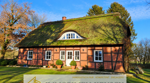 Seltenheit ! Fachwerktraumhaus mit großem Naturgrundstück in Alleinlage im Kulturland Teufelsmoor